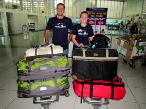 World Vets Disaster Response Team en route to Tacloban and Eastern Samar with over 100 kg of veterinary supplies to benefit animals affected