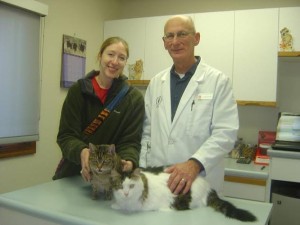 Naiya, Bacchus, Lindsay (owner) and Dr. Thomas