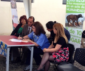 Letter signing Ecuador
