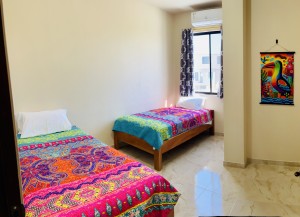 Bedroom 1 (two beds)